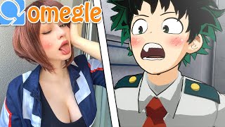 Class 1A Best of Omegle MHA VR [upl. by Ikila]