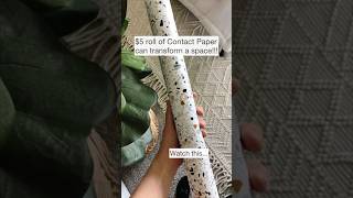 5 ROLL OF CONTACT PAPER budget friendly Transformation [upl. by Jacquelin]