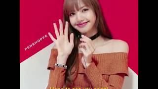 LISA BLACKPINK for PENSHOPPE  New Brand Ambassador [upl. by Eemak]