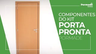 COMPONENTES DO KIT PORTA PRONTA  Pormade Online [upl. by Strain]