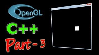 OpenGL Tutorial  3  Animation  OpenGL in C with the GLUT library [upl. by Eniamej567]