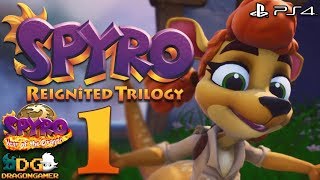 Part 1 Spyro Year of the Dragon  Spyro Reignited Trilogy PS4 [upl. by Entruoc]