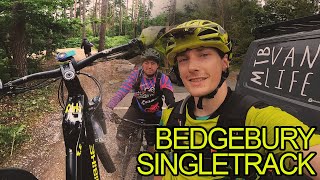 Bedgebury Forest EBike Session Sam Got Hurt [upl. by Cadmann]