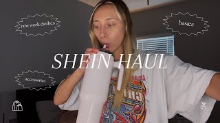 SHEIN HAUL  over 200 in clothes purses nails jewelry etc  whats worth your money 🖤 [upl. by Anilorac594]