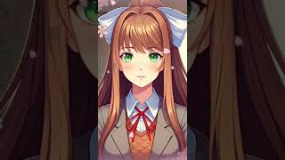 DDLC Edit Special Monika And Yuri ddlcmonika justyuri ddlc ddlcedit ddlcmods ddlcyuri [upl. by Nahgiem]