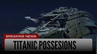 Rarelyseen items recovered from Titanic wreckage  Everyday breaking News [upl. by Llenart]