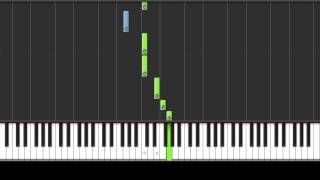 Very Easy Piano amp Solfege Frere Jacques  Frère Jacques [upl. by Norehs249]