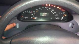 How to reset your Service Indicator on a Mercedes AClass [upl. by Tra]