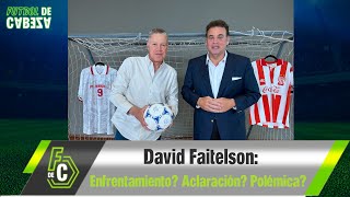 David Faitelson nuevo enfrentamiento con Ricardo Peláez frente a las cámaras [upl. by Yema701]