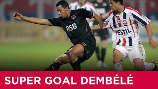 World class goal Dembélé  Willem II  AZ  20082009 [upl. by Enetsuj]