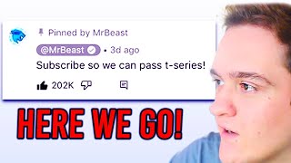 MrBeast Vs TSeries Is OFFICIALLY ON [upl. by Airret317]