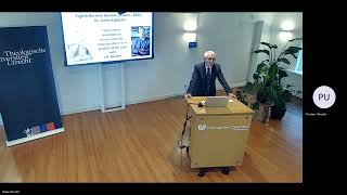 Eighth Herman Bavinck Lecture Theologische Universiteit Utrecht [upl. by Cyrilla]