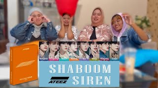 FIRST TIME REACTION TO ATEEZ ALBUM GOLDEN HOUR  PART 2  SHABOOM SIREN   DELLUTION EP 3 [upl. by Augie]