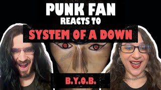 CONVERTING Punk Fan into System Of A Down Fan  BYOB REACTION [upl. by Gildas]