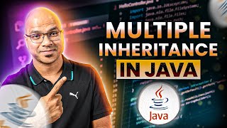 50 Multiple Inheritance in Java [upl. by Yllom109]