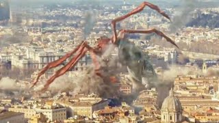 TITANUS SCYLLA vs GODZILLA In Godzilla x Kong THE NEW EMPIRE  Godzilla x Kong New Trailer [upl. by Vandyke]