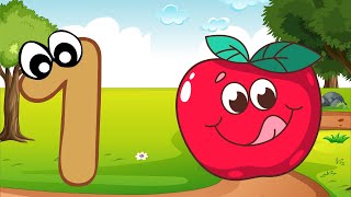 Counting Fruits 1 to 10  Fun Kids Nursery Song  Giggle amp Sing 🎶 [upl. by Arhez]