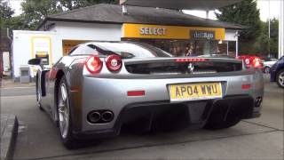 UNIQUE Ferrari Enzo LOUD Acceleration TERRORIZES small village [upl. by Stephi287]