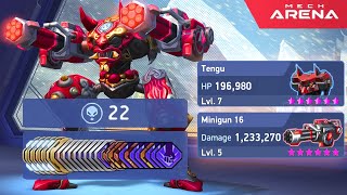 Mech Arena New legendary quotTenguquot or buff old one [upl. by Kwan]