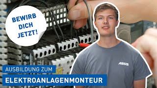 Jetzt deine Zukunft sichern  Ausbildung zum Elektroanlagenmonteur mw bei ABUS Kransysteme [upl. by Lucho]