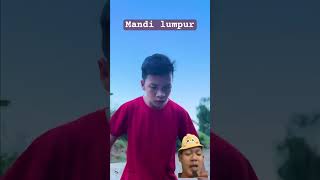 Mandi lumpur shortvideo funny reaction [upl. by Alleciram555]