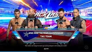 DIY vs The Judgment Day  Backlash  WWE 2k24  Universe Mode [upl. by Jacquie228]