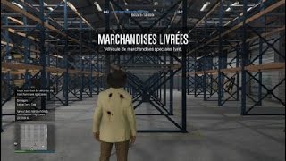 Entrepôt De Marchandise GTA V Online [upl. by Darnall]