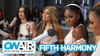 Fifth Harmony Talks Dating Upcoming Album  On Air with Ryan Seacrest [upl. by Llewej]