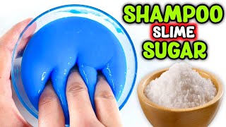 NO BORAX❌ WATER SLIME💦 NO GLUE❌ How to make Slime with Sugar amp Shampoo without Borax amp Glue ASMR [upl. by Los]