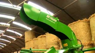 McHale C460  Straw Blower amp Bale Feeder [upl. by Eirojam]