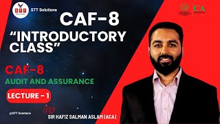 1st Class of CAF8 March 2025 Attempt By Sir Hafiz Salman Saleem [upl. by Ednargel]