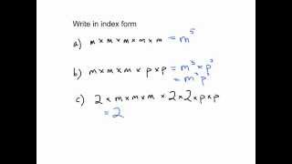 Index Laws Year 8 Mathematics [upl. by Alleon]