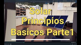 MacTutoriales Fotovoltaica🌞Principios básicos parte 12 [upl. by Tennek337]