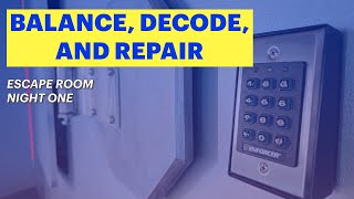 Live Escape Room Night 1 Balance Decode and Repair  Building Stuff with NOVA Livestream [upl. by Courtney]