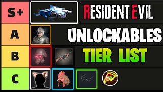 Ranking all UNLOCKS of the RESIDENT EVIL Franchise [upl. by Eirrem]