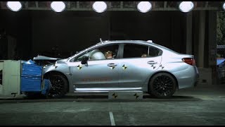 NEW Subaru WRX STi Crash Test [upl. by Lachman]