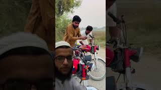 Chalti gadi se motorcycle utaar le funny comedy [upl. by Aredna]