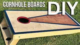 How to Make Cornhole Boards [upl. by Adnamal]