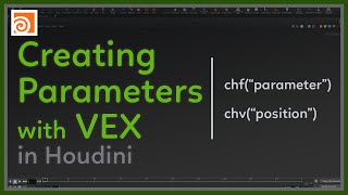 66 Creating Parameters in VEX with Houdini [upl. by Eesdnyl]