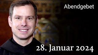 Abendgebet aus Maria Laach 28 Januar 2024 [upl. by Adlar]