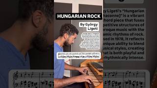 Hungarian Rock for Harpsichord by Ligeti [upl. by Lombardi]