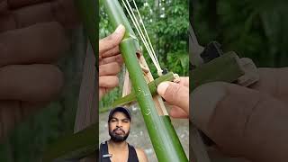 bamboo toys satisfying bambooshoot diy outdoors [upl. by Notnats]