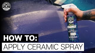 How To Easily Apply NEW HydroCharge Ceramic Spray Coating  Chemical Guys [upl. by Desireah]