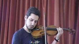 Ysaye  Sonata 4  1st movement  Calligopoulos [upl. by Verger984]