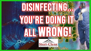 Steri Clean  How To Properly Disinfect [upl. by Alejandra]