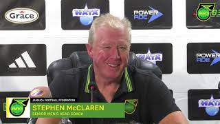 Attack Good And Defense Good But Midfield need Sorting Out  Steve McClaren On Reggae Boyz Midfield [upl. by Caia]