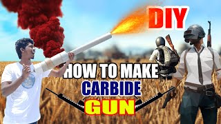 How to make calcium carbide cannon  Free fire and PUBG gun at home tamil [upl. by Renaldo143]