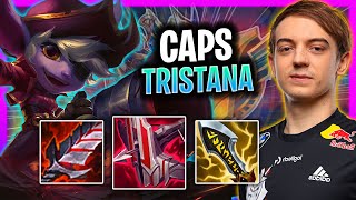 CAPS DESTROYING WITH TRISTANA  G2 Caps Plays Tristana Mid vs Lucian Season 2024 [upl. by Aeynod]