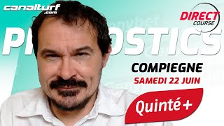 Pronostic Quinté et des courses PMU du Samedi 22 juin 2024  En partenariat avec GenybetTurf [upl. by Altaf538]