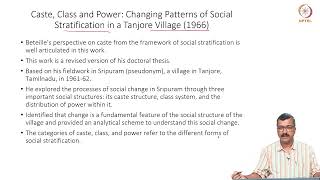 Andre Beteille A Social Stratification Perspective to Indian Society [upl. by Obadiah33]